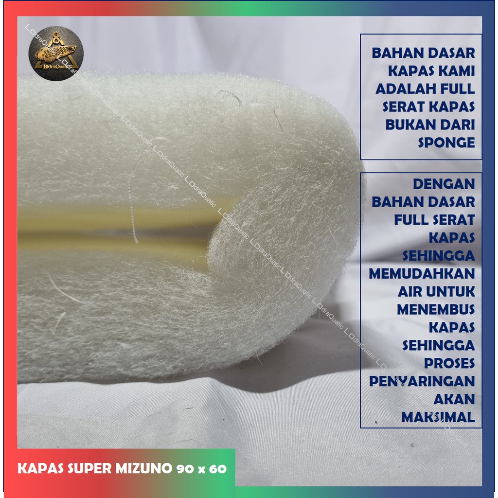 {KAPAS MIZUNO SUPER 90X60} KAPAS BANTAL SUPER TEBAL KAPAS MIZUNO SUPER BANTAL BESAR AQUARIUM FILTER AQUARIUM BESAR BUSA FILTER AQUARIUM FILTER AQUARIUM MEDIA FILTER KOLAM KAPAS UNDERGRAVEL KAPAS 1M KAPAS 1X1 POMPA AQUARIUM LAMPU AQUARIUM