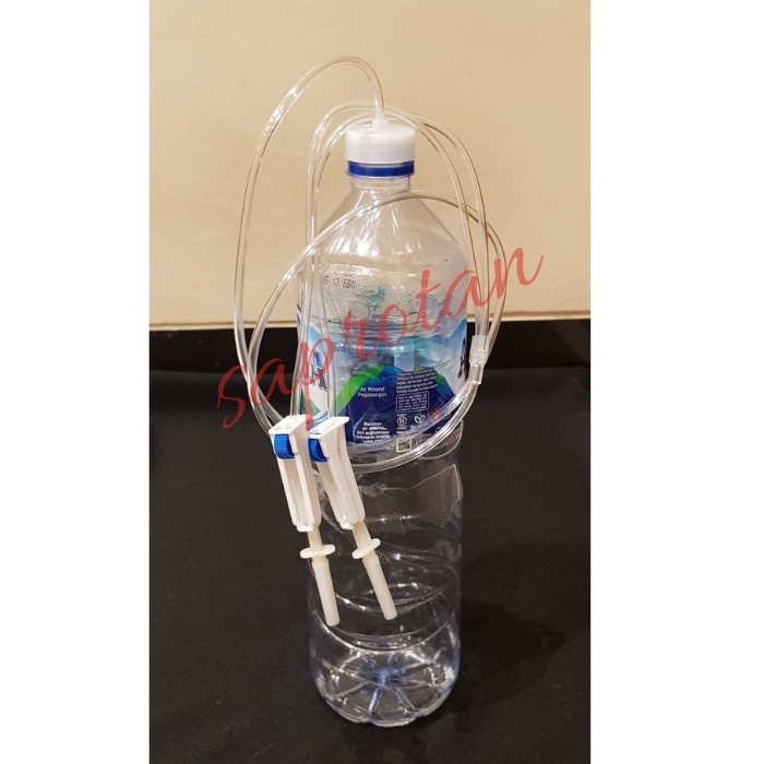 Irigasi Infus Tanaman, Infus Pohon, Irigasi Tetes Untuk Botol Air Mineral
