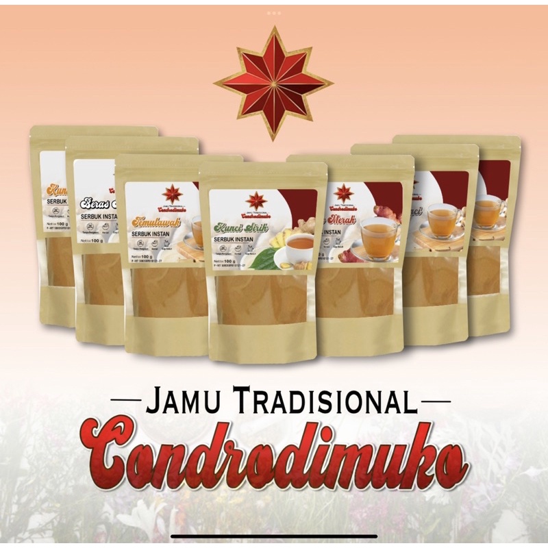 

SOCIOPRENEUR COMMUNITY-JAMU HERBAL BUBUK (CONDRODIMUKO) 100 GRAM