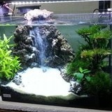 TEBING AIR TERJUN / MINIATUR AIR TERJUN AQUASCAPE / AQUARIUM UK. M