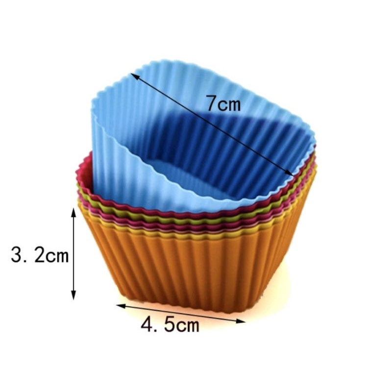 Cetakan Muffin Cup Silicone / Cetakan Silikon Cup- Mangkok Cup Silicone