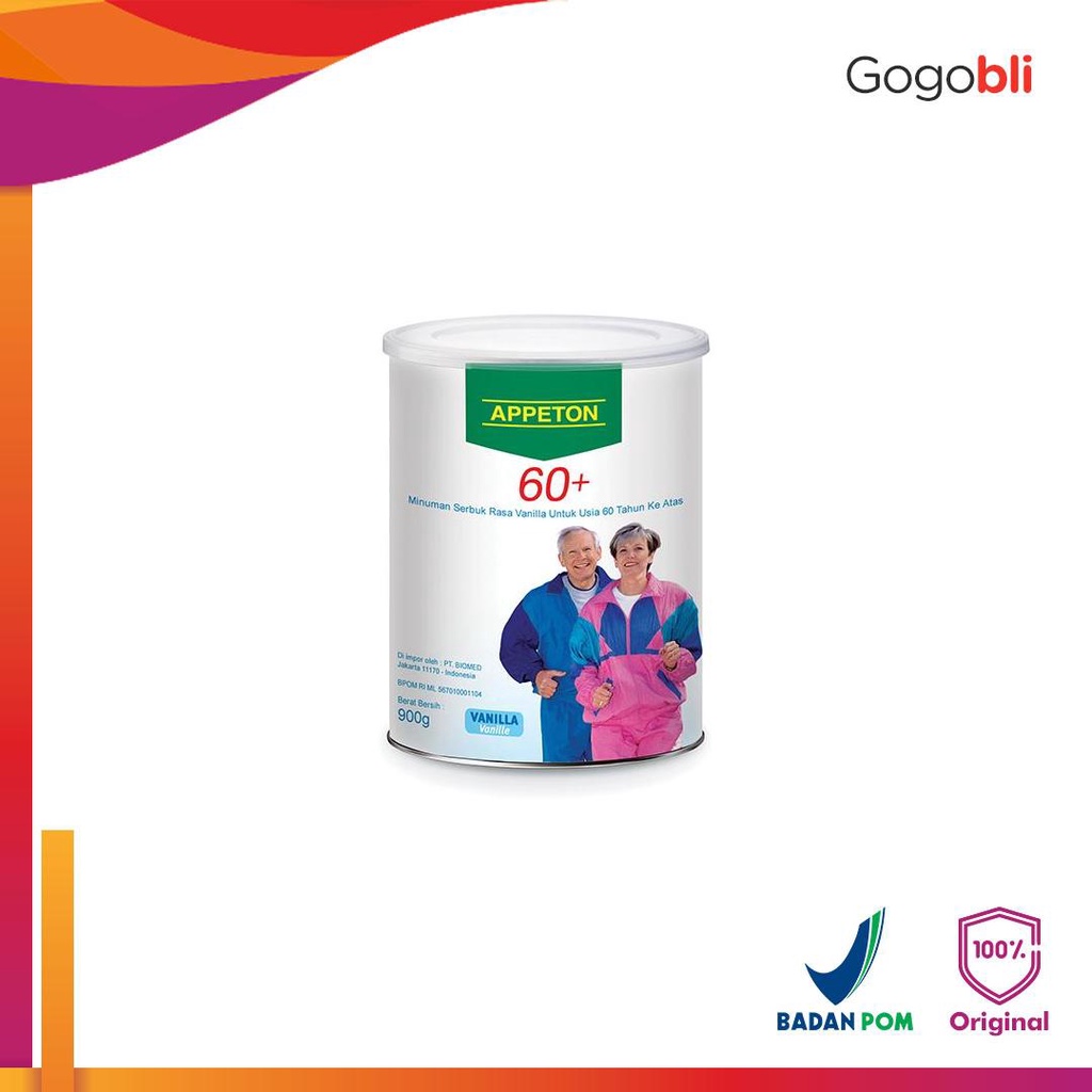 Appeton 60+ Vanilla 900gr