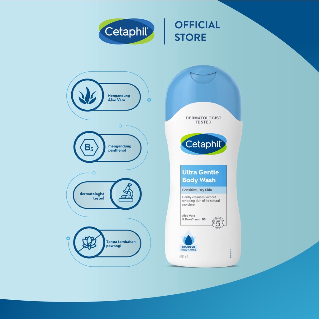 Cetaphil Ultra Gentle Body Wash - LDA