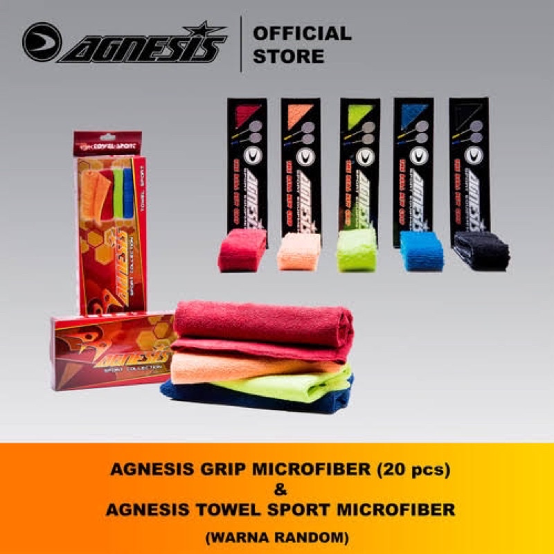 ELITE GRIP TOWEL MICROFIBER GRIP BADMINTON ORIGINAL GRIP RAKET BADMINTON