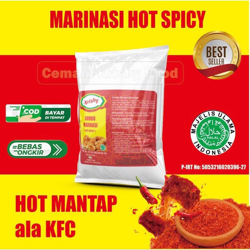

marinasi bumbu hot spicy