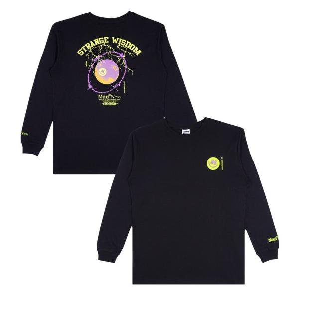 Morwick Kaos Lengan Panjang Strange Hitam - M