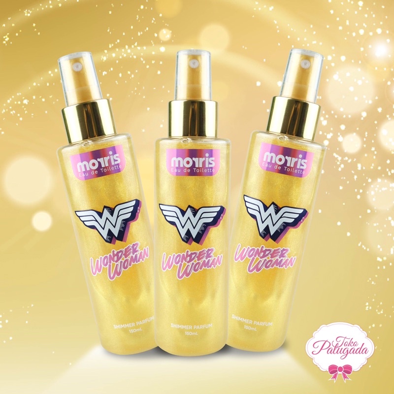 [BISA COD] Morris Wonder Woman Series - Morris Wonder Woman Shimmer Parfume - Wonder Woman Eau De Parfum