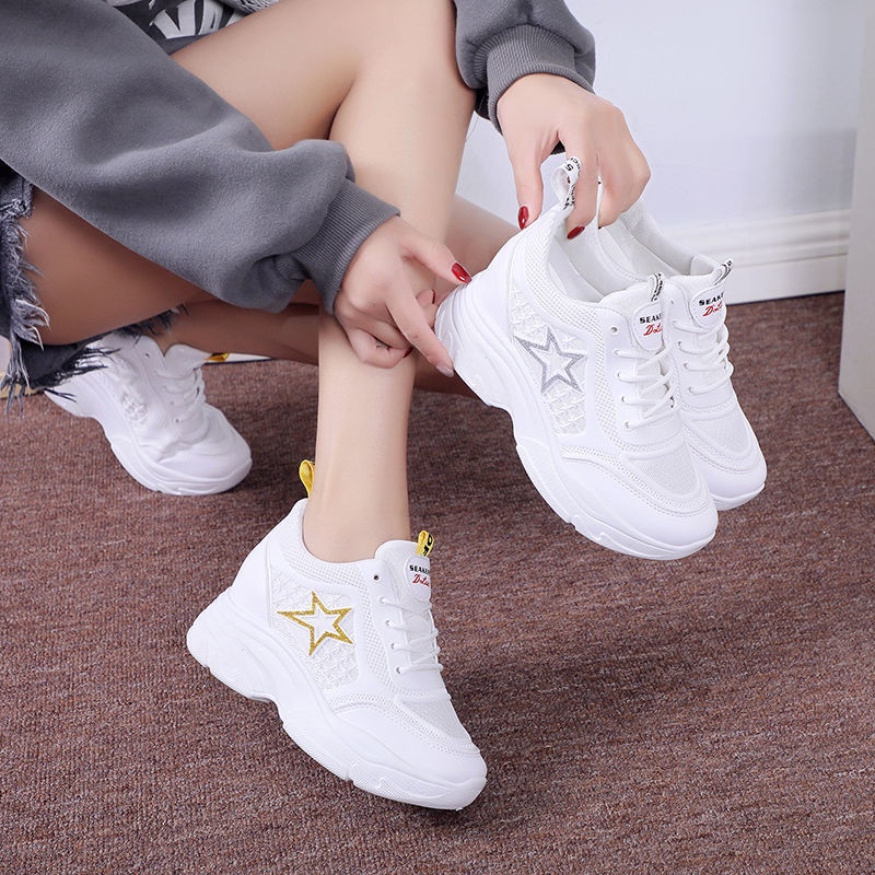 CaniKorea &quot;FREE BOX&quot; Yeonjun Sepatu Sneakers Wanita Korea Import 9190