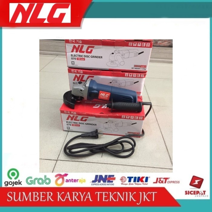 (Skt001) Mesin Gerinda Tangan Nlg 070 [ Nlg070 / Nlg-070 ]