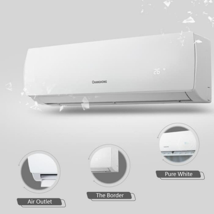 AC 1.5PK LOW WATT CHANGHONG CSC12NVA (PALEMBANG)