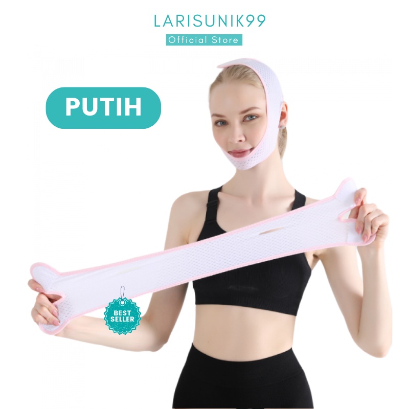 Korset Wajah Penirus Pipi Face Lift Slim Belt V Shape Perawatan Wajah Korset Double Chin