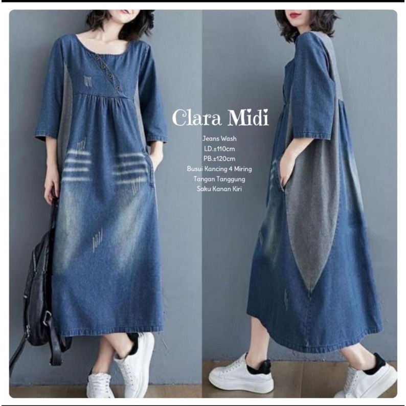 midi clara jeans wash