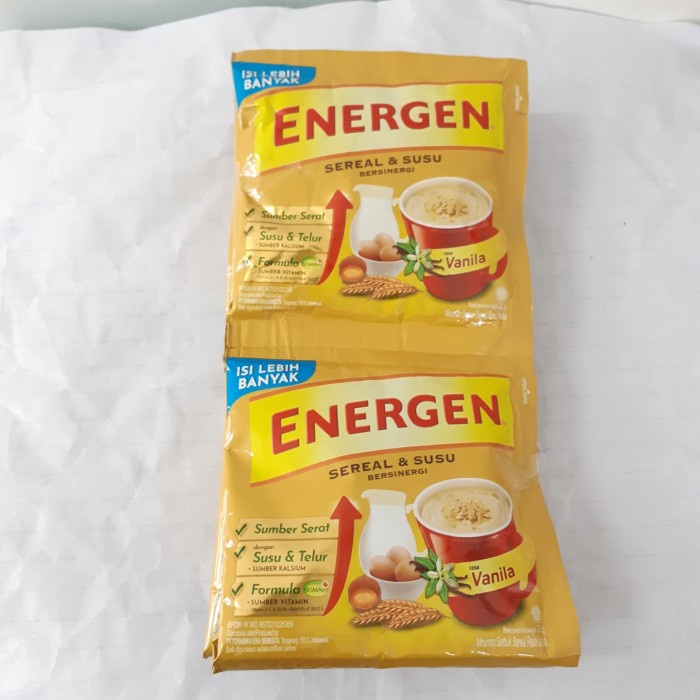 

ENERGEN SEREAL VANILLA 32GRX10