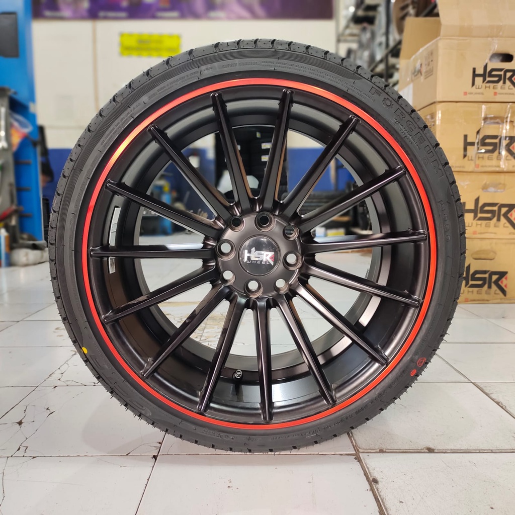 velg ring 17 paket ban hsr tsukuba lebar celong velg jazz yaris mobilio