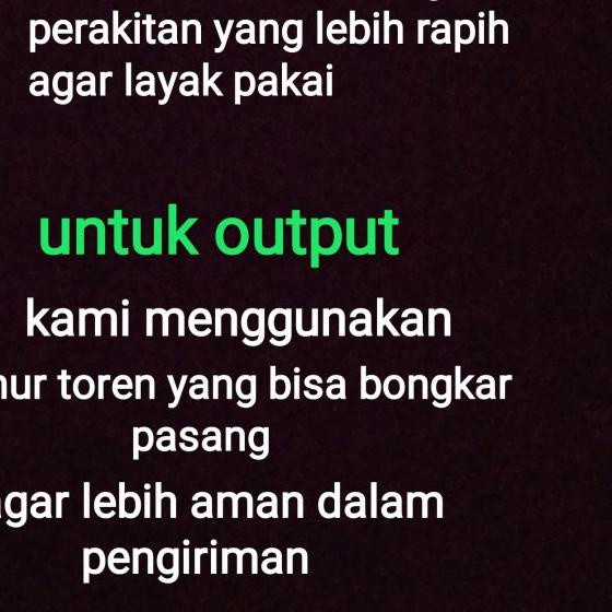 Filter talang aquarium / box aquarium ukuran 60.cm