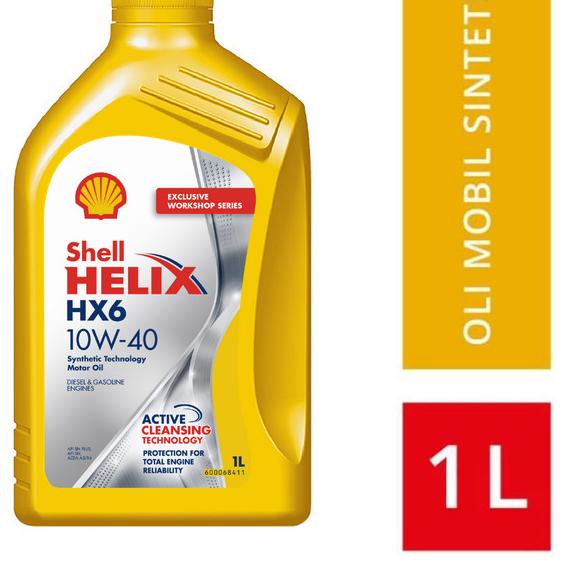 Oli Mesin Mobil Shell Helix HX6 10W-40 (1L)