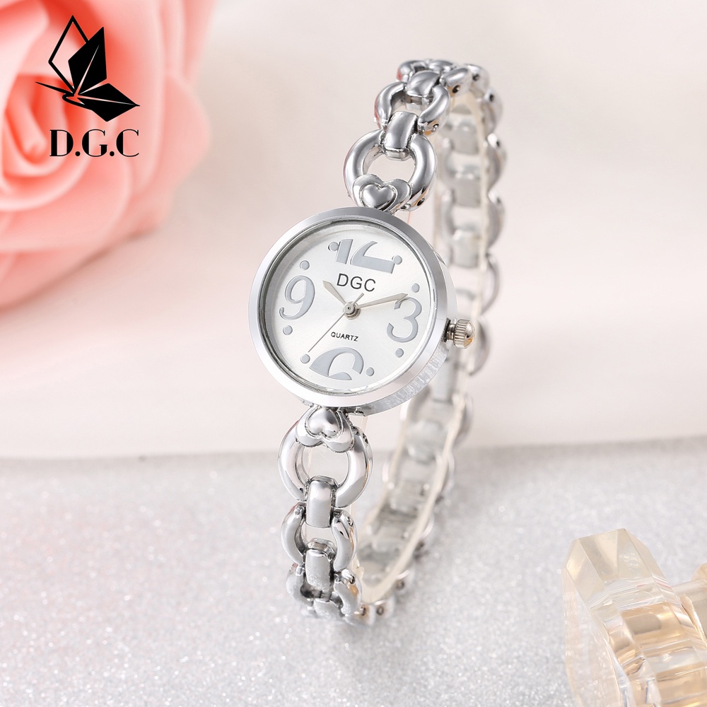 D.G.C✅Jam Tangan Wanita Kuarsa Wanita Diamond Import Fashion Titanium Cewek Quartz W245