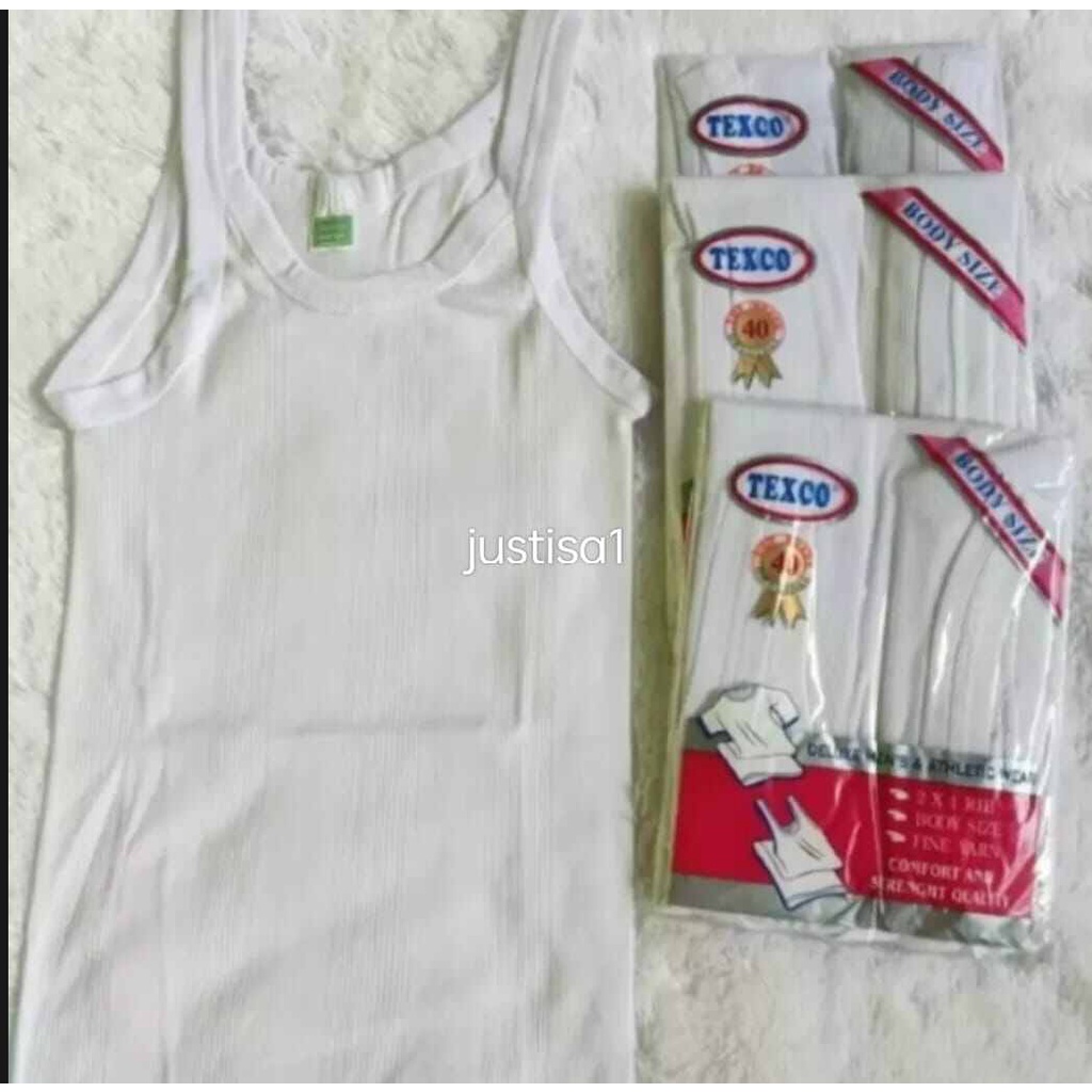 TX..4 PCS KAOS DALAM PRIA DEWASA SINGLET PRIA TEXCO/KING&quot;S NO 34 36 38 40 42