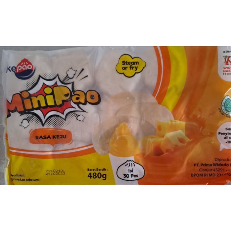Okepao minipao keju isi 30