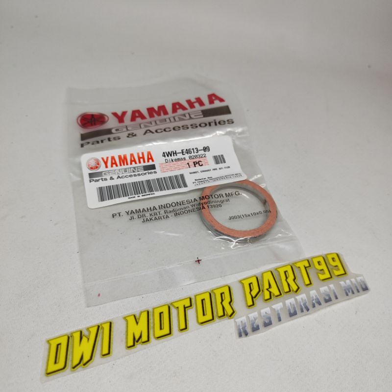 GASKET PAKING ATAS KNALPOT FIZR F1ZR FIZ R ORIGINAL YAMAHA