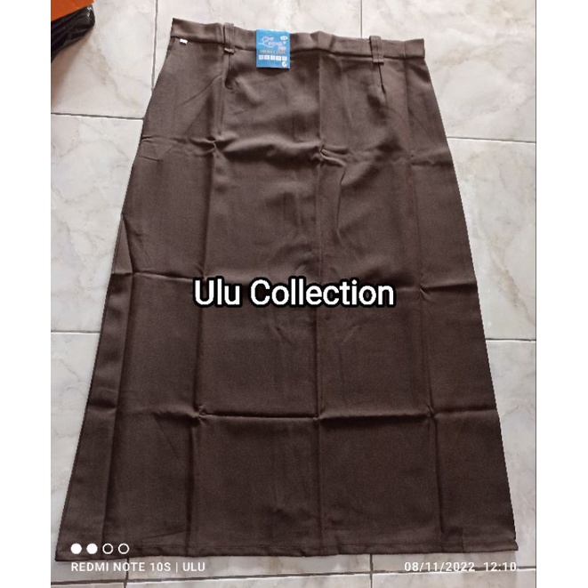 Seragam Pramuka Dewasa Rok Coklat Model A Line Bahan Larici