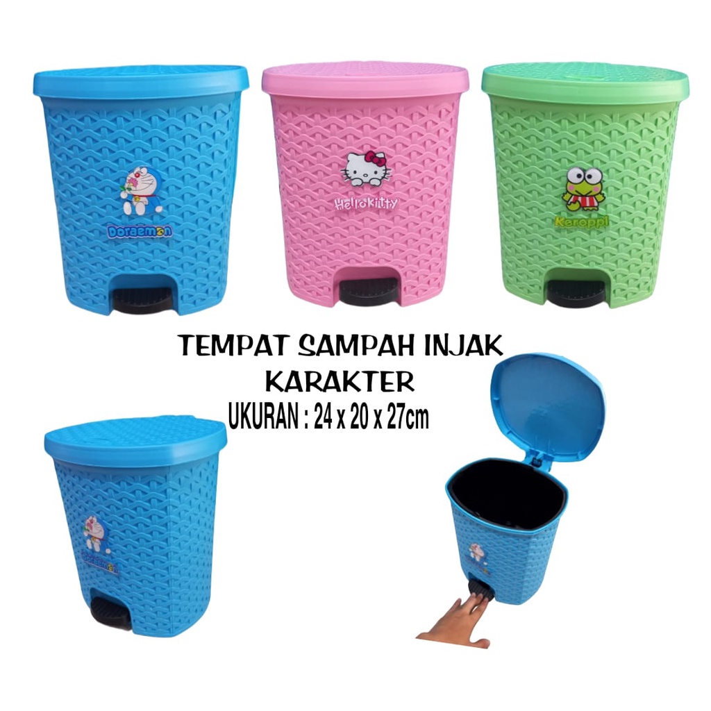 TONG SAMPAH DORAEMON/TONG SAMPAH KEROPI/TONG KEROPI/KEROPI/TONG SAMPAH HELLOKITTY/TONG SAMPAH INJAK 