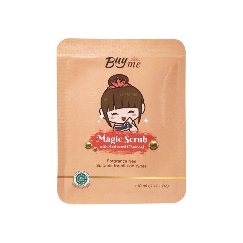 GROSIR BUYME MAGIC SCRUB SACHET 10 ML