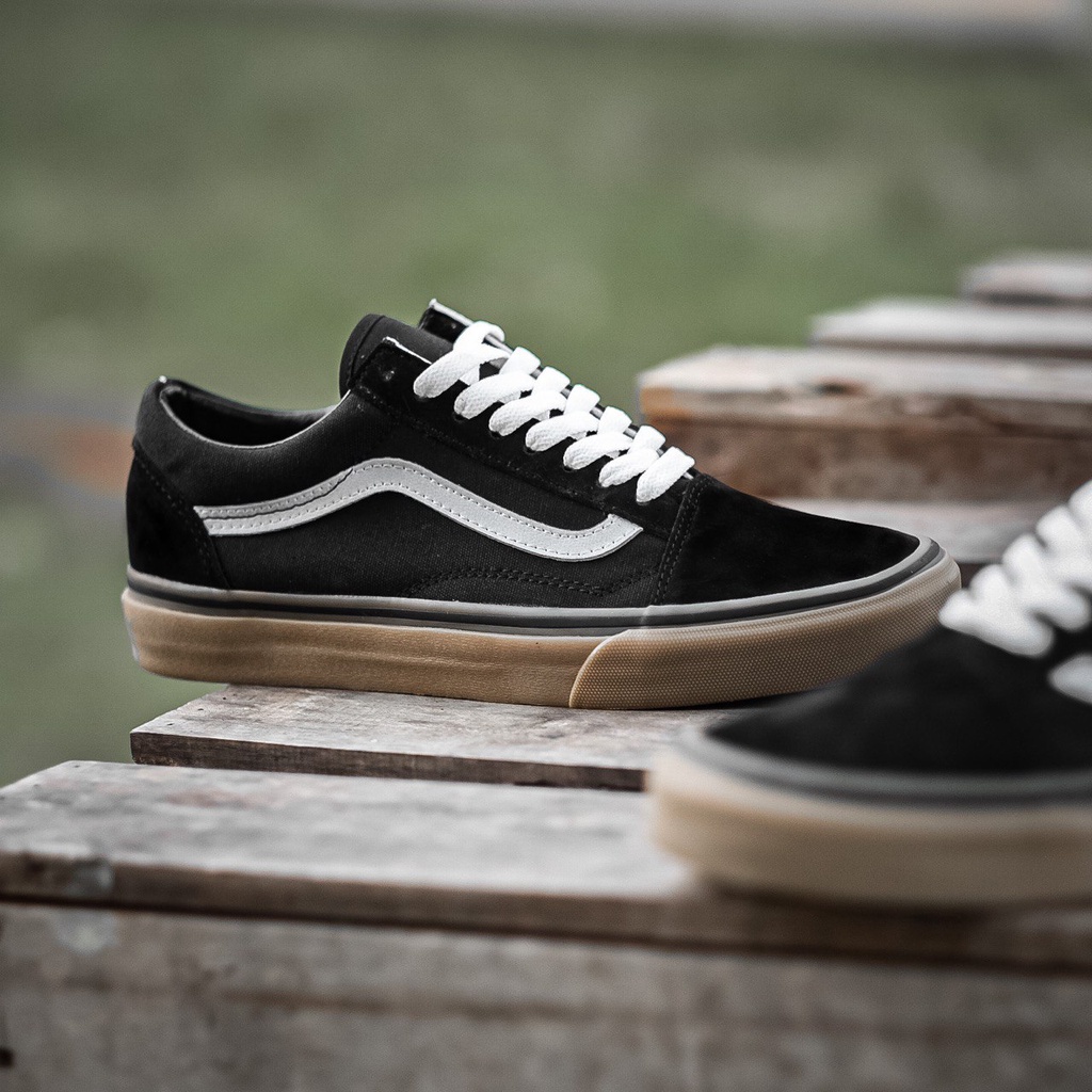 V4NS OLDSKOOL BLACK/GUM CLASSIC ORIGINAL 100%