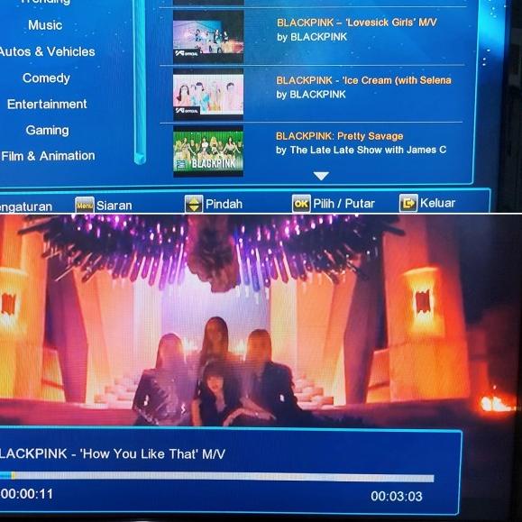 Receiver Parabola Mpeg4 HD - GOLDSAT ROSE