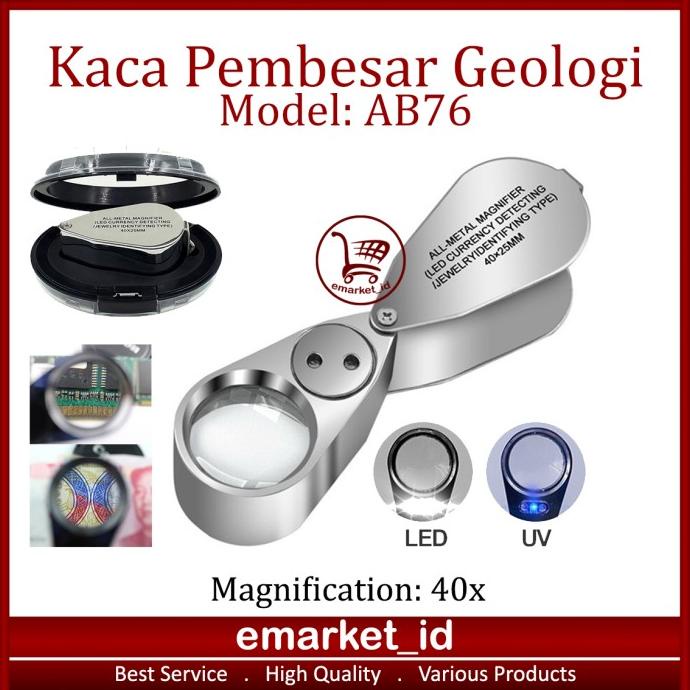 

Discount Kaca Pembesar Geologi LED UV 40x AB76 / Perhiasan Batuan / Lup Lensa /ALAT TULIS AESTHETIC/ALAT TULIS SEKOLAH/ALAT TULIS SET/ALAT TULIS LENGKAP/ALAT TULIS ANAK/ALAT TULIS LUCU
