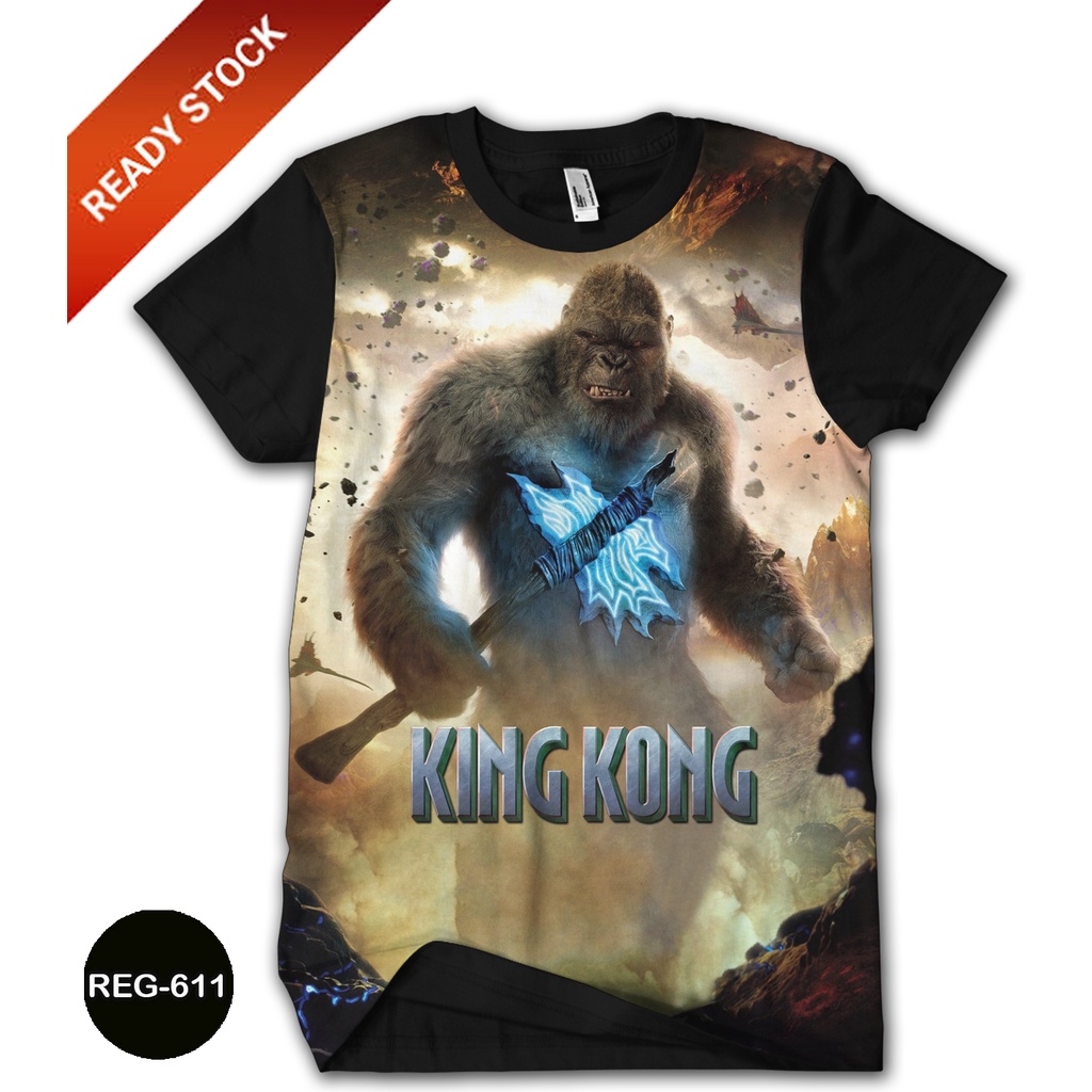 Baju Godzilla 3D Baju Anak dan Dewasa Godzilla Series Trendy #REG-611