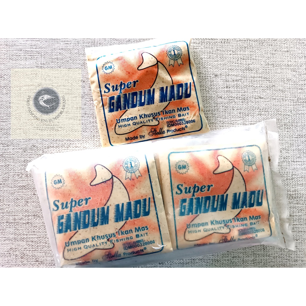 gandum madu super umpan ikan mas