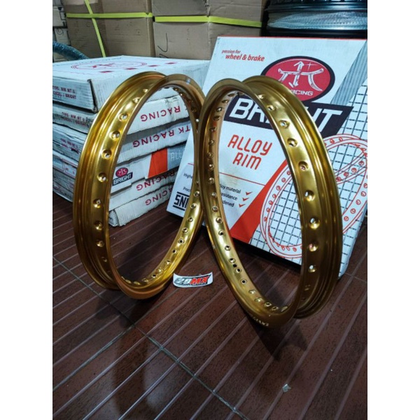 VELG PELEK TK JAPAN BRIGHT 140 160 RING 16 MODEL U SETENGAH LINGKAR