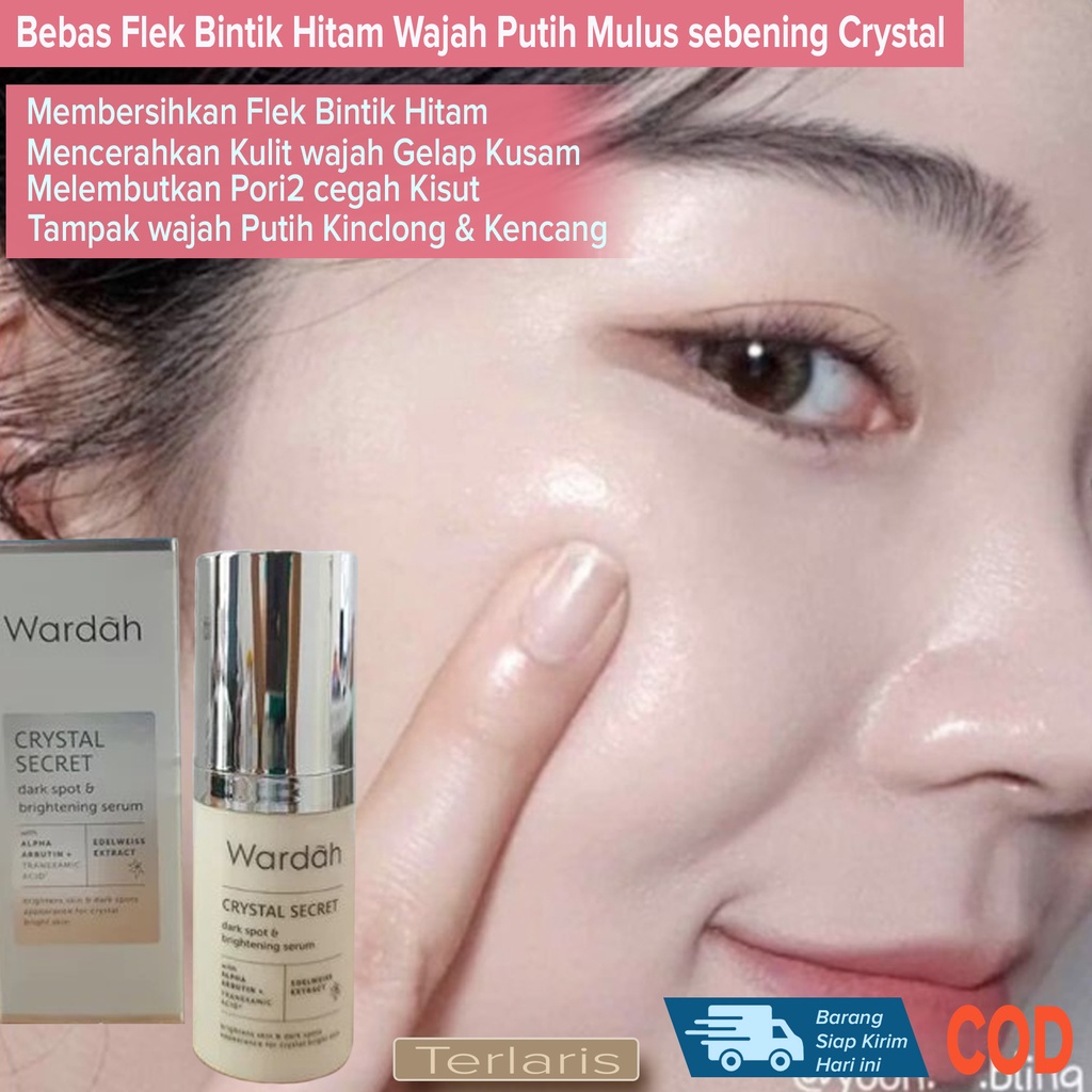 Serum Pembersih Flek BANDEL Penghilang Noda Hitam Bekas Jerawat Pencerah Pemutih wajah Gelap Tampak 