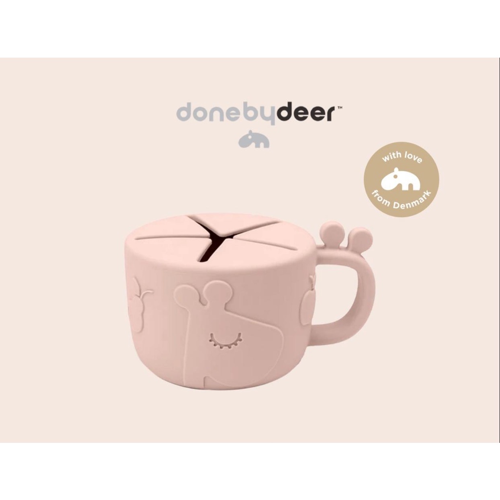 ￼Done by Deer - Peekaboo Snack Cup - Tempat Snack Anak