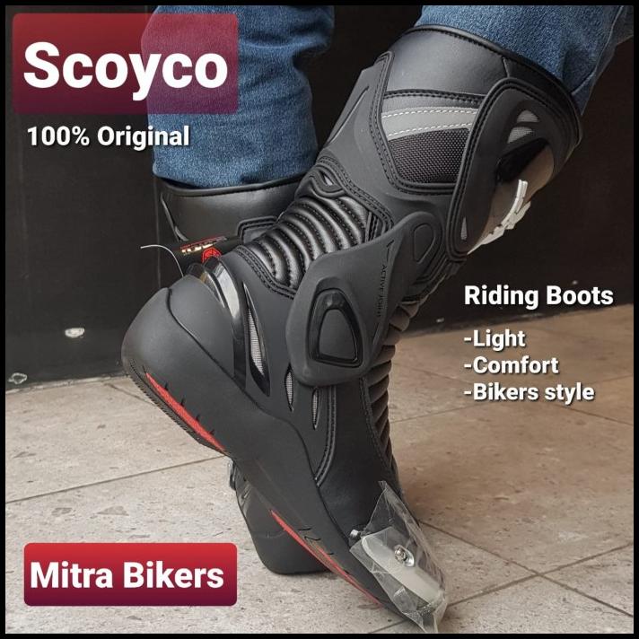 Sepatu Boots Touring Scoyco, Bikers, Touring, Riding Boots