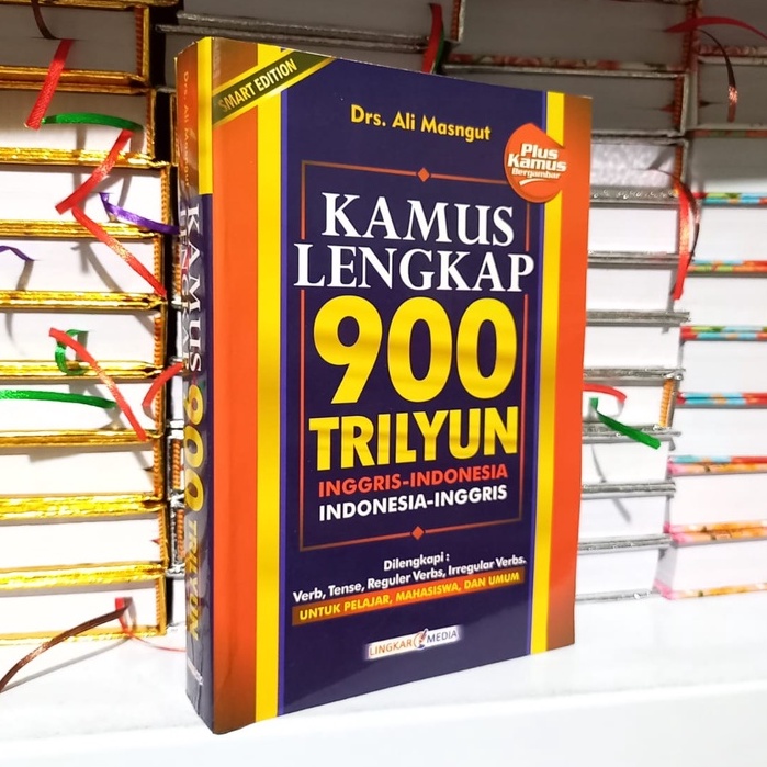 KAMUS BAHASA INGGRIS LENGKAP 900 TRILIYUN A5 FULL COLOR ( INGGRIS - INDONESIA , INDONESIA - INGGRIS)