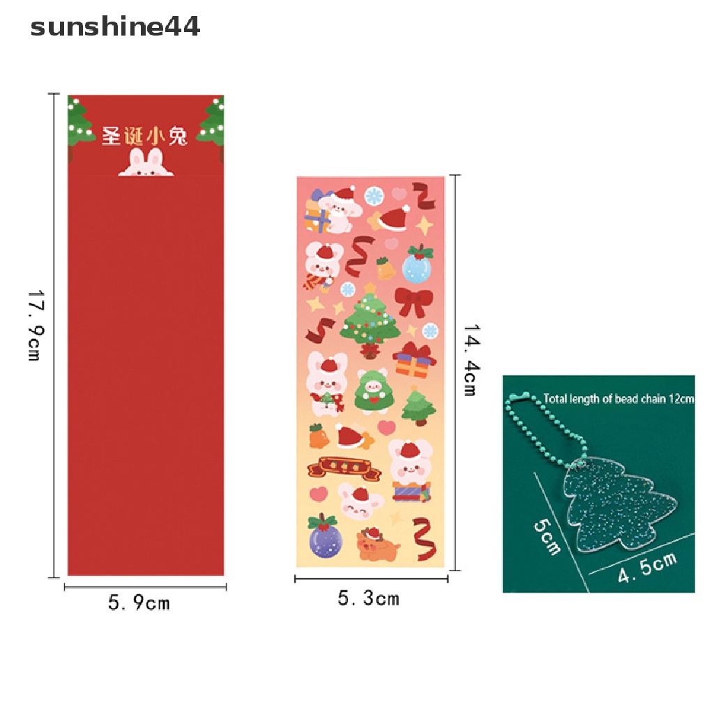 Sunshine Gantungan Kunci Bentuk Bulat / Hati Bahan Akrilik Transparan Handmade Diy