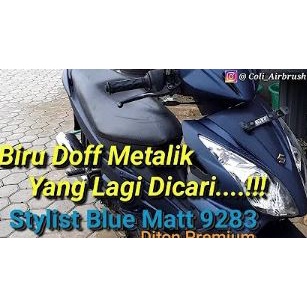 Pilox Diton Premium Stylist Blue Matt 9283 400ml Biru Dongker Doff Dop Tua Gelap Nmax Cat Semprot