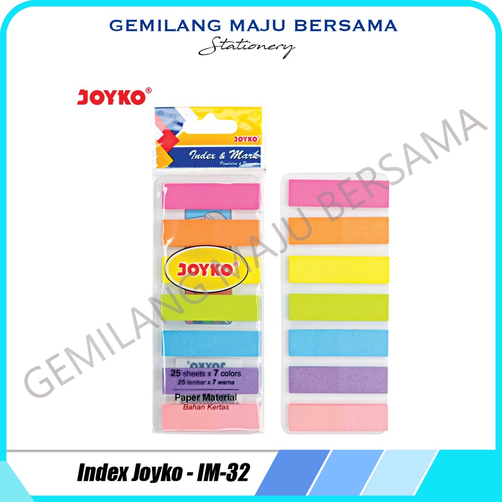 

Index & Mark / Penanda / Pembatas Joyko IM-32 (Kertas)