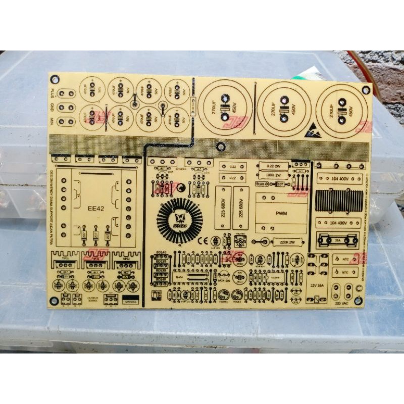 PCB SMPS HB IC TL494