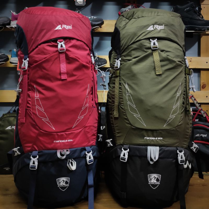 Tas Carrier Premium Rei Mandala 60L Original