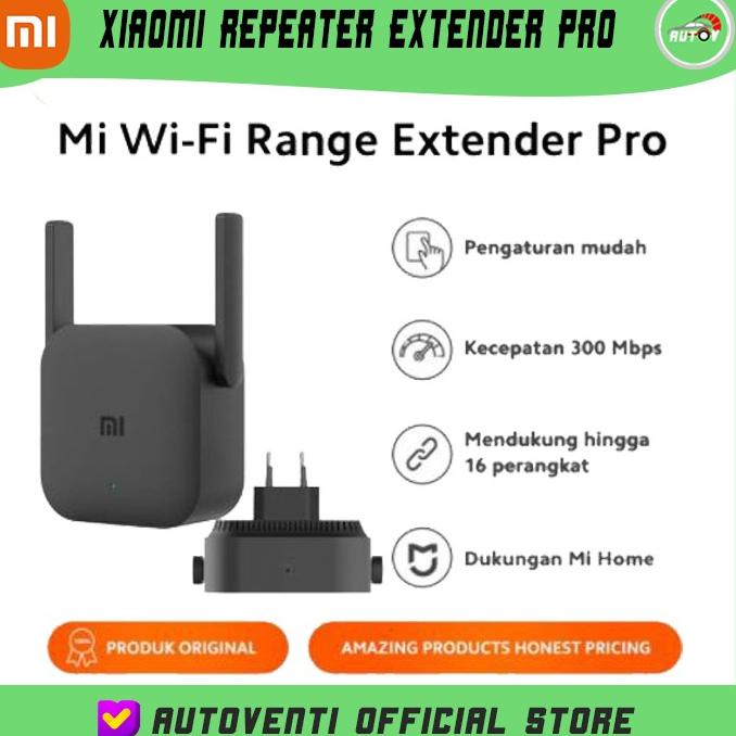 Xiaomi Wifi Repeater Extender Pro Alat Penguat Sinyal Internet Rumah