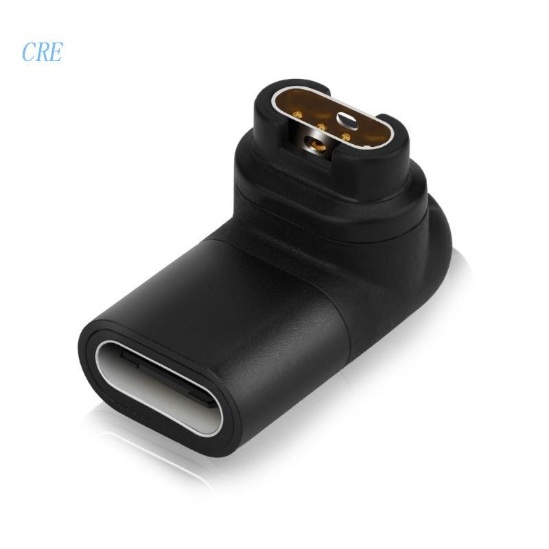 Cre Adapter Charger Usb Tipe C Female Ke 4p Untuk Fenix5 / 5S / 5X / 6 / 6S / 6X Vivoactive 3