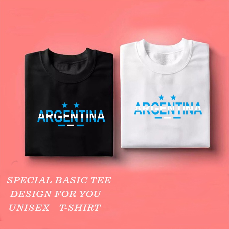 AS /  kaos distro motif ARGENTINA / kaos pria wanita / kaos pria / baju wanita / kaos wanita / baju pria / atasan / polos / atasan wanita / tshirt