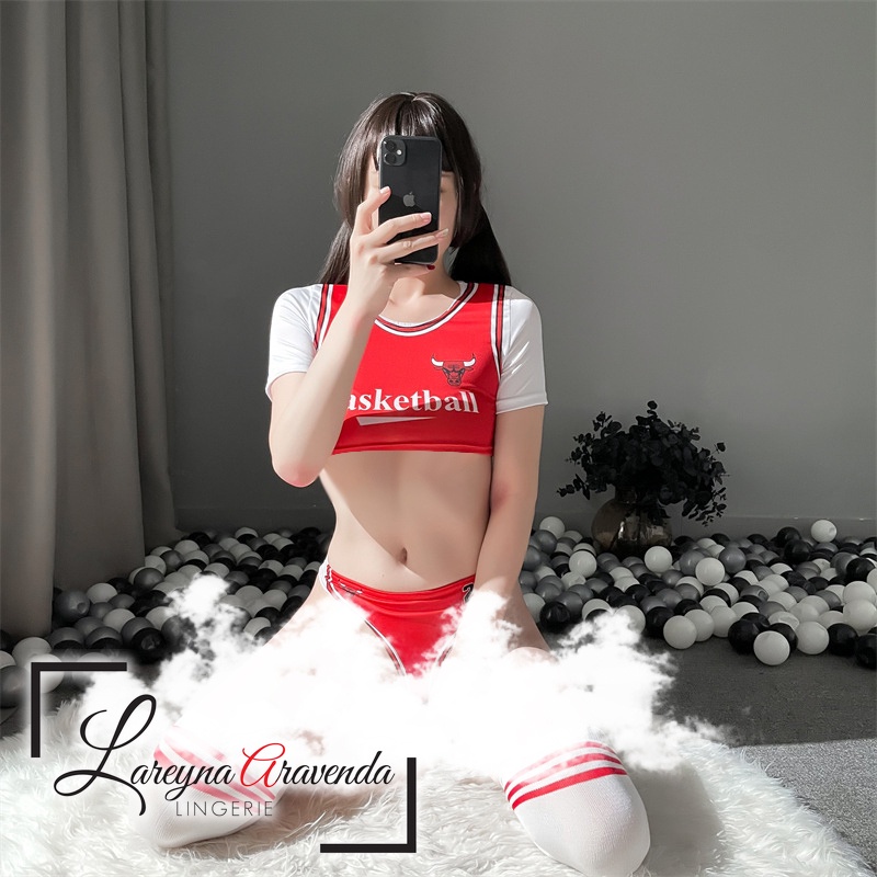 Lareyna Aravenda Set Lingerie + CD Jumbo Fit M/L/XL/XXL Model Costume Supporter Sports Club LG537