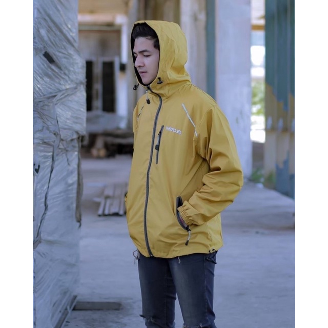 Kuning Jaket The Bojiel Pleasure Jaket Parasut Jaket Outdoor