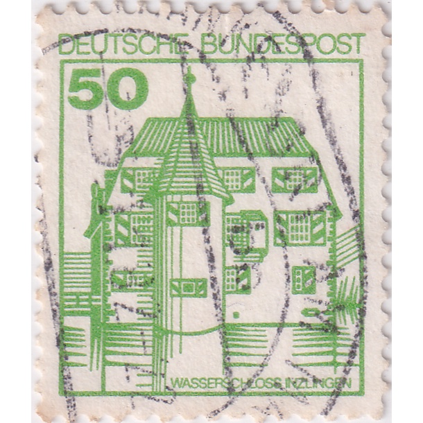 

Prangko Germany 1980 - Palaces and Castles 50Pfg Used