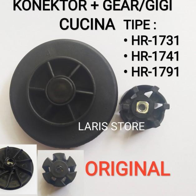 Konektor + Gear 1set Original Mesin Blender Philips HR 1731 1741 1791