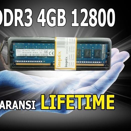 MEMORY RAM PC DDR3 4GB 12800 HYNIX - 12800 HYNIX